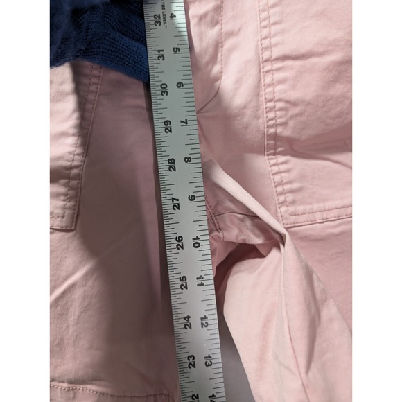 Gap Women's Girlfriend Khaki Shorts Sz 2 Dusty Pink Stretch Utility Casual - Picture 9 of 9